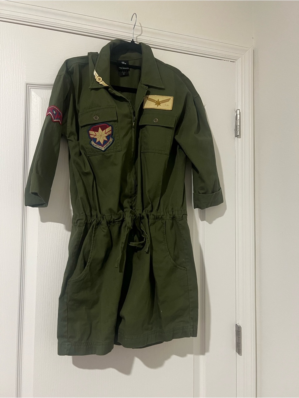 Captain Marvel Utility Romper